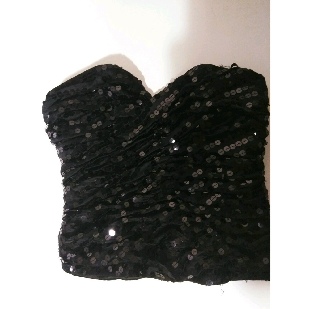 Women's Size Small‎ Babe Top Black xl @21